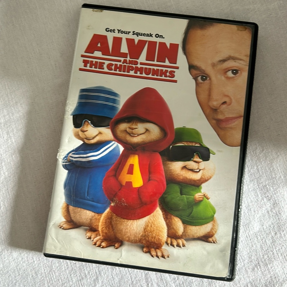 Alvin and the chipmunks movie dvd
